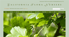 Desktop Screenshot of calfloranursery.com
